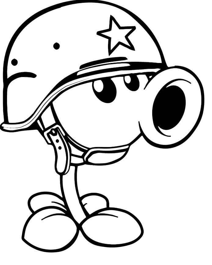 plantas vs zombies para colorear