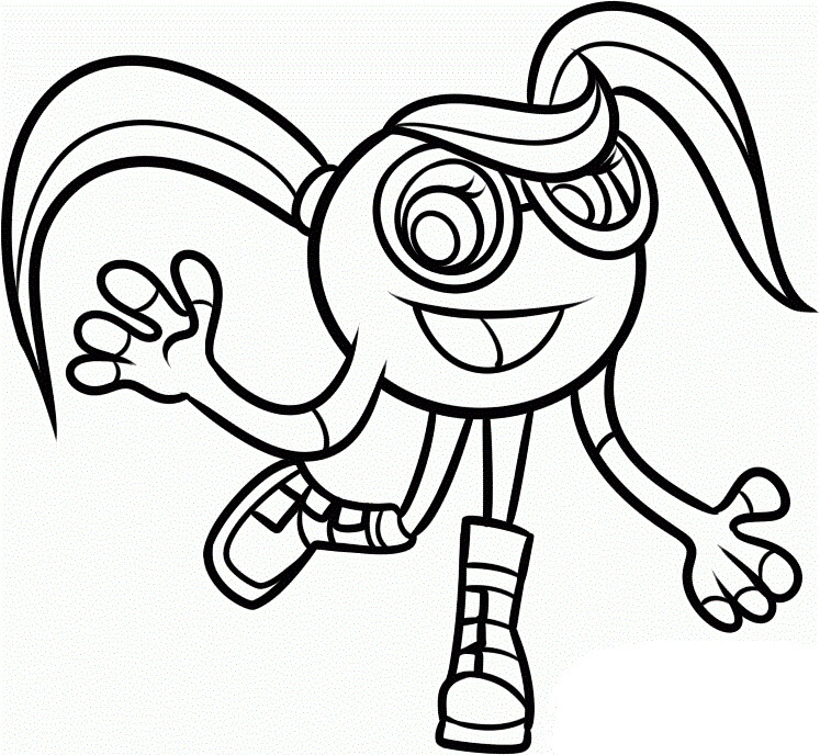 dibujo cilindria divertida colorear