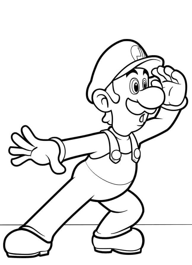 dibujo mario bros koopa troopa imprimir y colorear