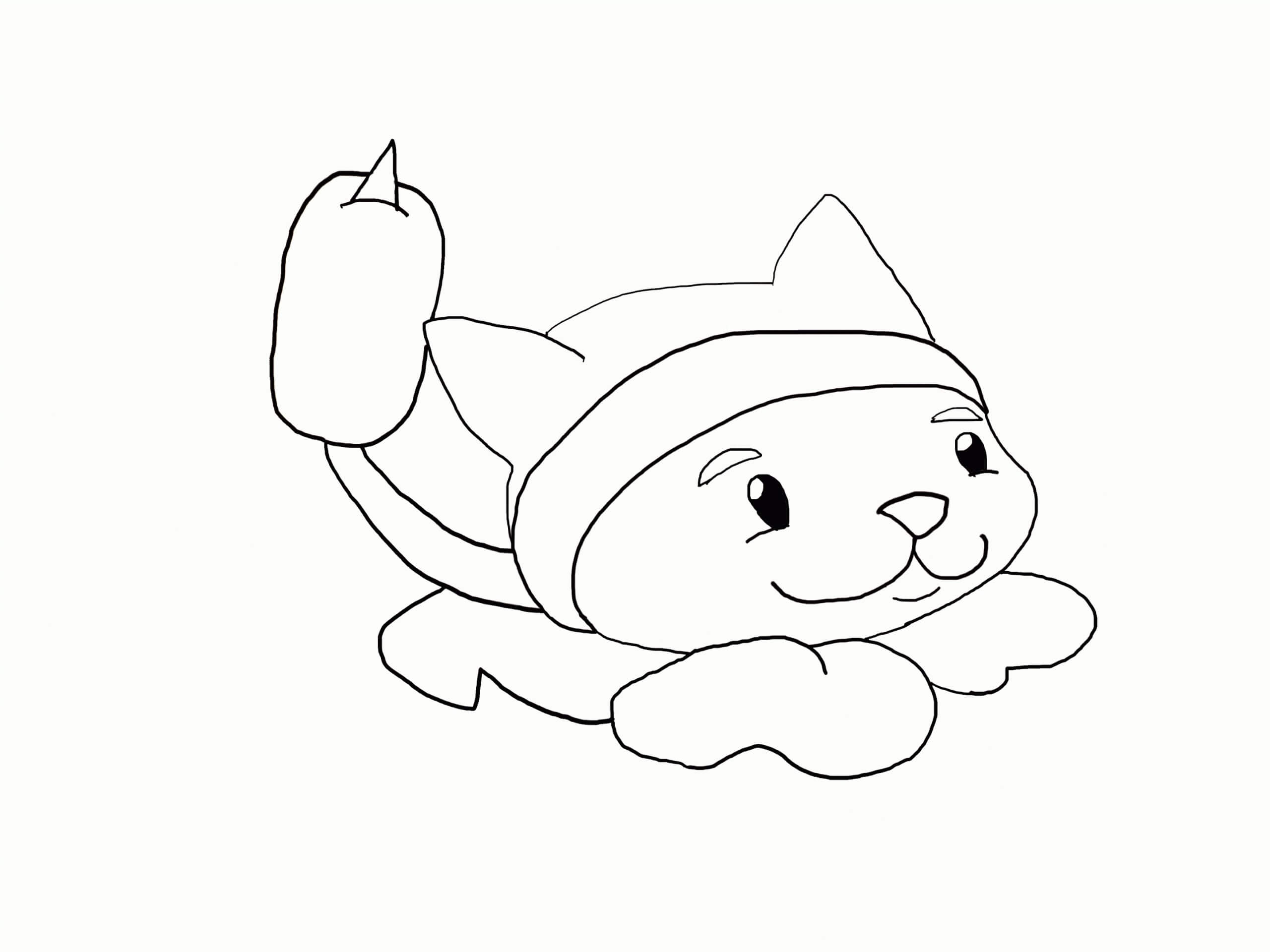 dibujo totora en plants vs zombies colorear